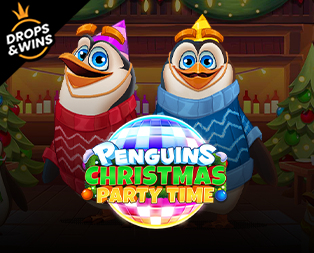 Penguins Christmas Party Time