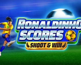 
                            Ronaldinho Scores  Shoot & Win